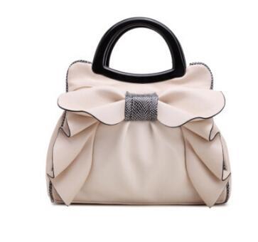 The Belle Couture™ Signature Bow Bag – Elegant Shoulder & Hand-Carry Design