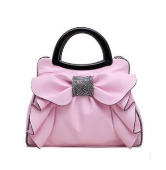 The Belle Couture™ Signature Bow Bag – Elegant Shoulder & Hand-Carry Design