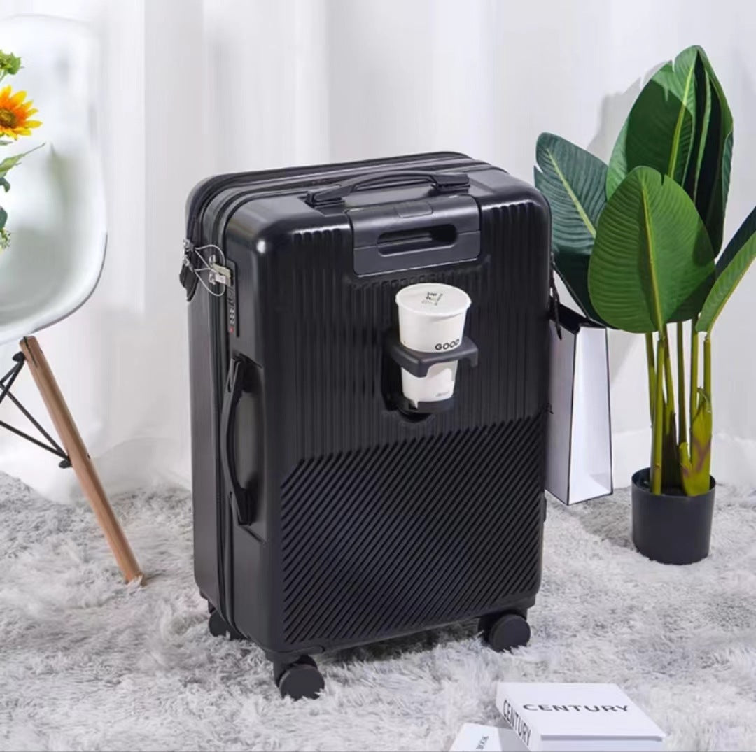 Premium Multifunctional Smart Luggage – TSA Lock | Elegant Travel Design