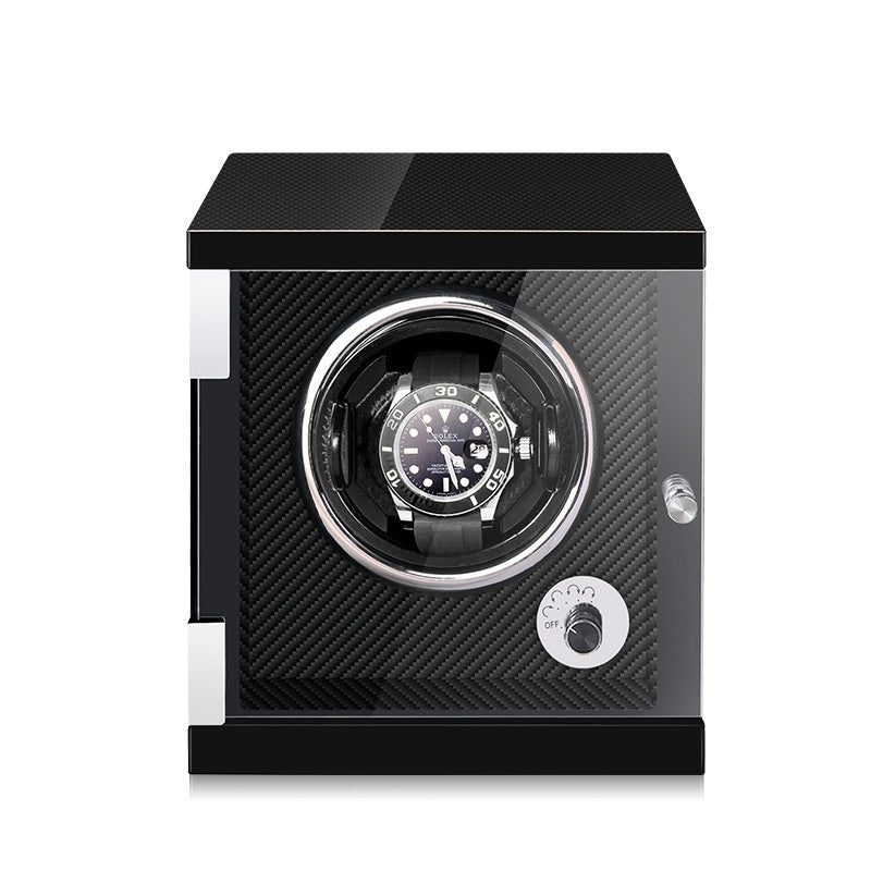 EliteSpin™ Dual Watch Winder – Anti-Magnetic | Silent Motor | Luxury Display Case