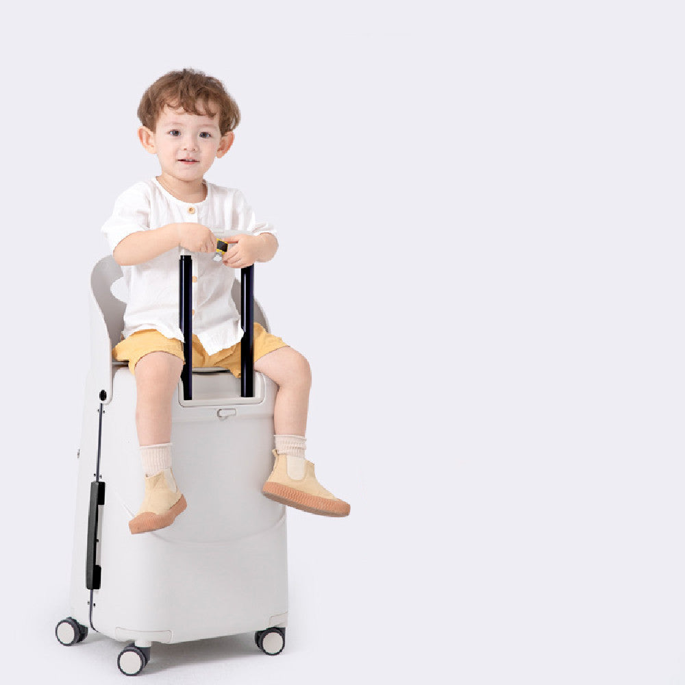 Luxury Ride-On Travel Suitcase for Kids – 20"/24"/28" Sizes