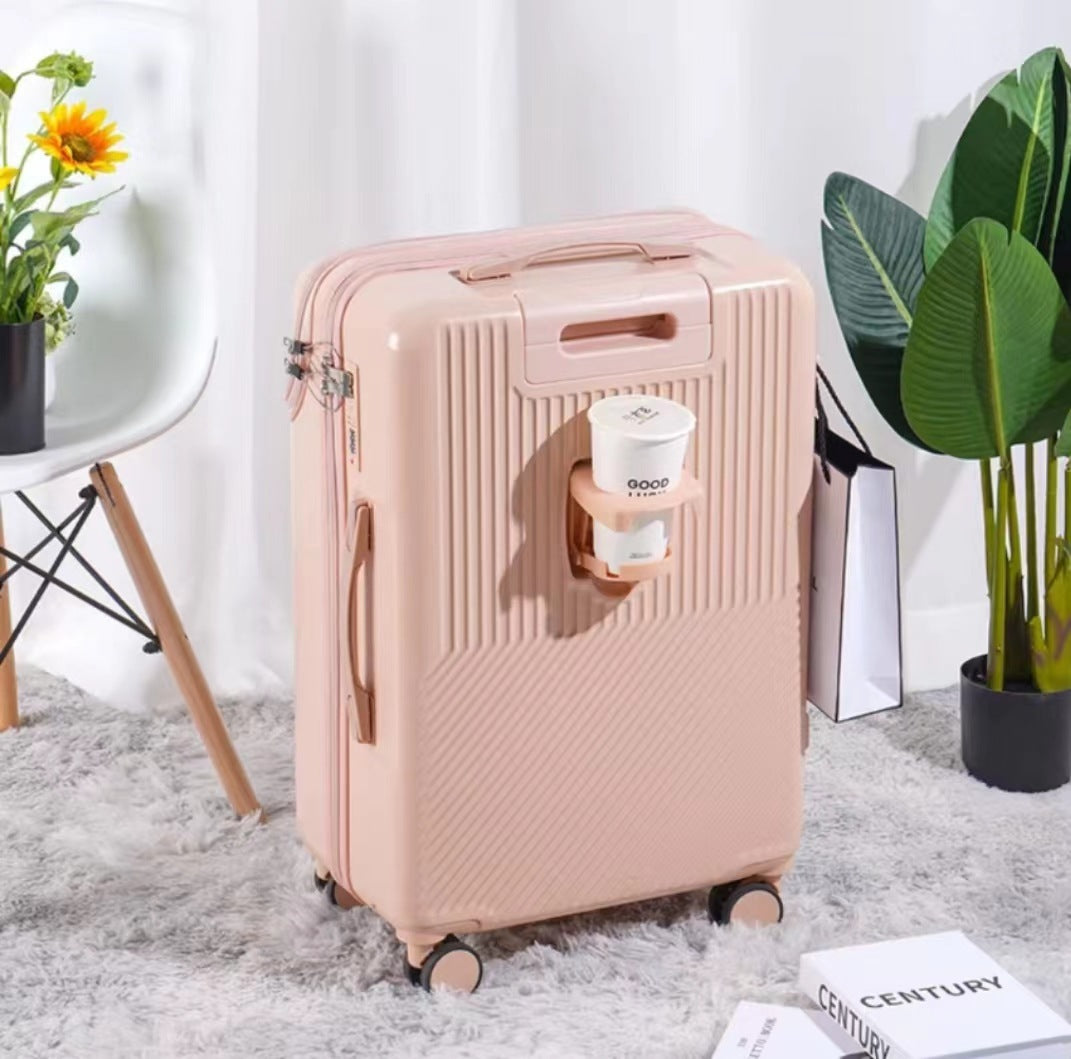 Premium Multifunctional Smart Luggage – TSA Lock | Elegant Travel Design