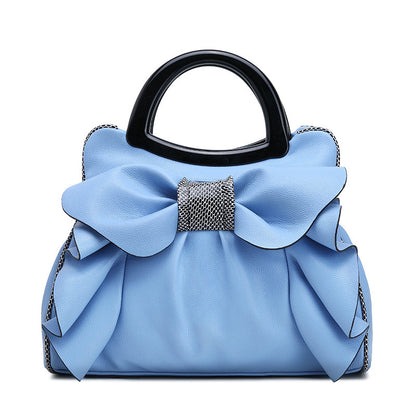 The Belle Couture™ Signature Bow Bag – Elegant Shoulder & Hand-Carry Design