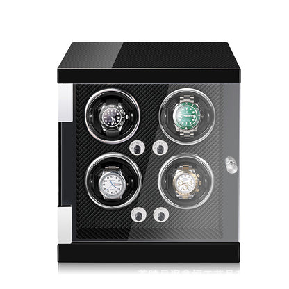 EliteSpin™ Dual Watch Winder – Anti-Magnetic | Silent Motor | Luxury Display Case